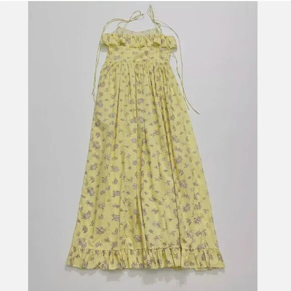 Doen Yellow Wendelin Midi Dress - Picture 10 of 13